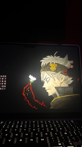 Wallpaper anime en mi Mac
